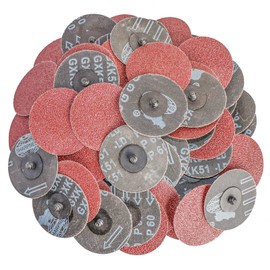 3" inch Sanding Disc Roll Lock R-Type Sandpaper Quick Change Disc Grinding Pad Abrasive Disc (60)