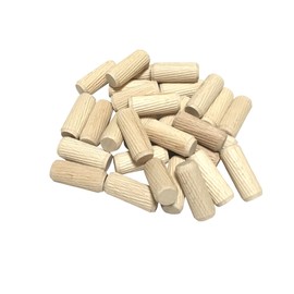 kicoriya Wood Dowels 12*30mm 30pcs Wood Dowels Furniture Joints in Zipper Bag