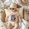 MODNTOGA Infant Girl Boy Bodysuit Cute But Feral Raccoon Graphic