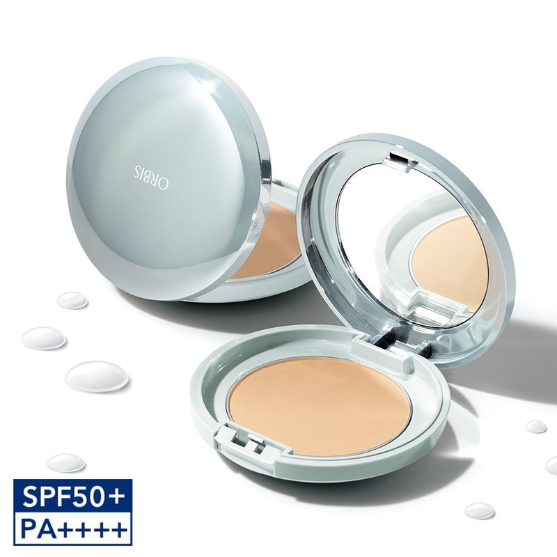 Orbis Sunscreen (R) Powder Refill (with Puff), Natural SPF 50+,