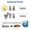 Aootf Trailer License Plate Bracket Holder- Truck/RVs/Boats Aluminum Car Tag