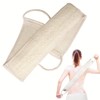 Esponja de lufa natural para la espalda, exfoliante corporal, exfoliante