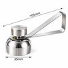 Stainless Steel Egg Topper for Soft-Boiled Eggs – Manual Eggshell