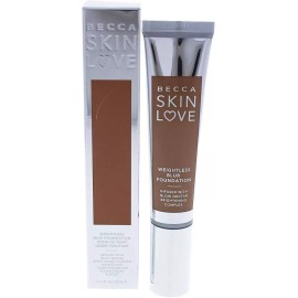 BECCA BECCA SKIN LOVE WEIGHTLESS BLUR FOUNDATION NEW IN BOX, 1.23 FL OZ SHADE: CHESNUT