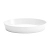 PILLIVUYT, DEEP OVAL LARGE WHITE FRENCH PORCELAIN BAKER, 12.5" x