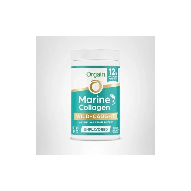 Orgain Colágeno Marino Sin Sabor 8.5 Oz