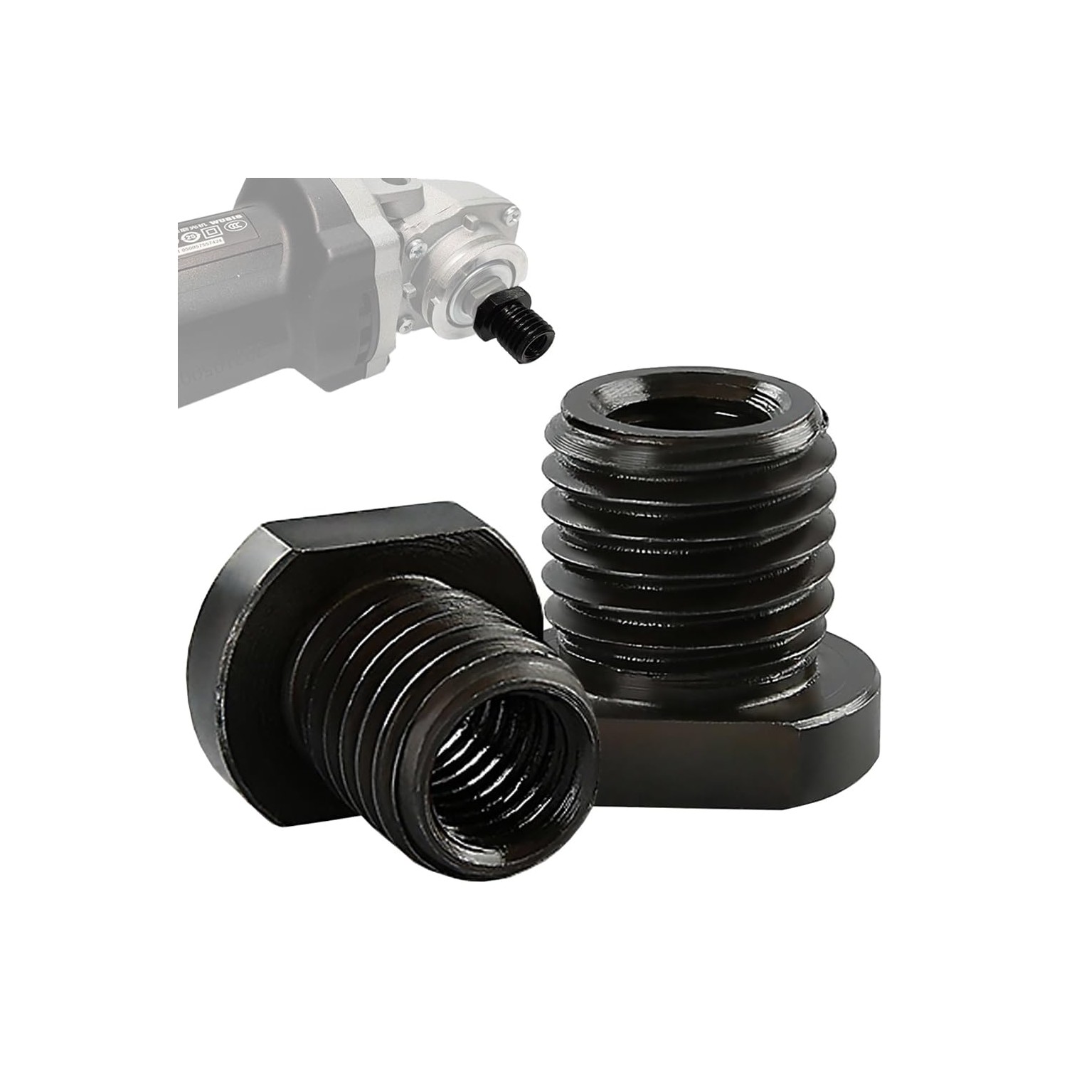 Angle Grinder Adapter M10 Spindle Screw Conversion Screw M10 to M14/M16 ...