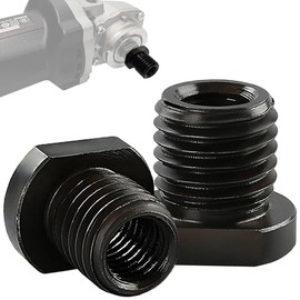Angle Grinder Adapter M10 Spindle Screw Conversion Screw M10 to M14/M16 Conversion Adapter Screw Adapter, Multi-function Conversion Adapter for 100 Types, High Carbon Steel, DIY Enthusiasts, Easy to