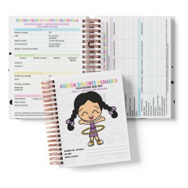 Agenda Docente Primaria Fase 3 Nem 2026-2027 Meryta Slime