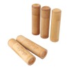 5pcs 12cm Length Travel Bamboo Tea Canister Tea Storage Container