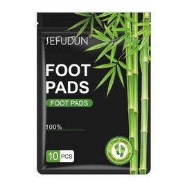 50PCS Foot Pads, Natural Bamboo Vinegar Ginger Powder Foot Pads