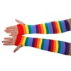 Sosoport Women Rainbow Leg Warmers - Girls Pride Rainbow Thigh