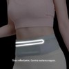 Cangurera Deportiva Ultra Delgada Impermeable, Cinturón de Running Ajustable con