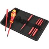 Wera - 5003473001 KK VDE 60i/68i/7 Insulated Interchangeable BladePouch Set