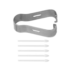 Annadue Touch Stylus for Galaxy S6 / S7 / S7 + Note 10/20 Tips, Replacement Touch Stylus Tips S Pen Nibs Tool Set (White)