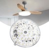 Ceiling Fan LED Light Replacement, 3.93in 18W 2000LM Round LED