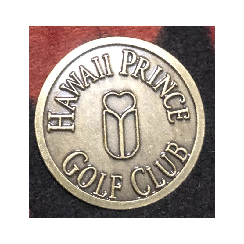 Unbranded Hawaii Prince Golf Club.... Golf Ball Marker….