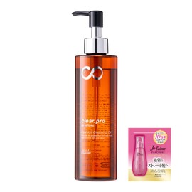 KOSE Softymo Clear Pro Cushion Cleansing Oil, 6.1 fl oz (180 ml), Eyelash OK OK No Need for Face Cleansing, Bonus Included