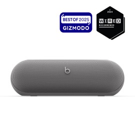 Beats Pill x Kim Kardashian - Wireless Bluetooth Speaker and Portable Charger via USB-C Up to 24 Hours Battery Life, IP67 Water Resistant, Apple & Android Compatible, Built-in Mic Dark Gray (Renewed)