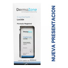 Dermazone Capilarium Capilarium Loción Capilar White Anticaída 100 Ml Blanco