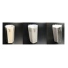 6 Sided Nail Brush, Set of 3, 6 Types of