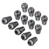 13 Pcs Precision Metric ER20 Spring Steel Collet Set CNC