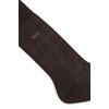 BOSS Men's Regular Length Logo Socks Mercerized Egyptian Cotton, dark