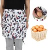 Eggs Apron Eggs Collecting Gathering Holding Apron for Chicken Hense