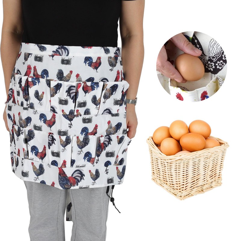 Eggs Apron Eggs Collecting Gathering Holding Apron for Chicken Hense