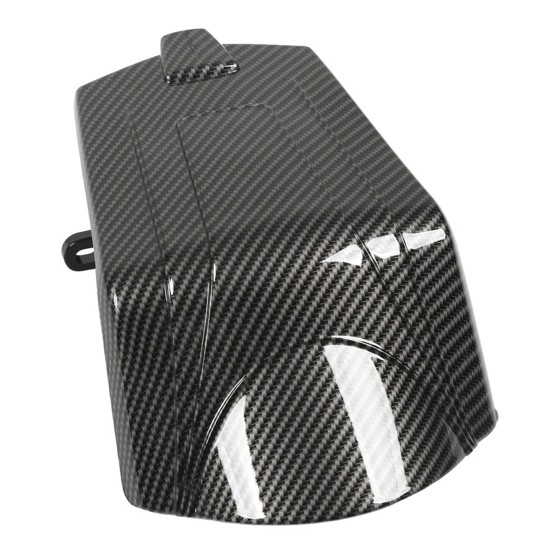 Motorcycle Front Wiring Box Cover Carbon Fiber Grain Strong Strength