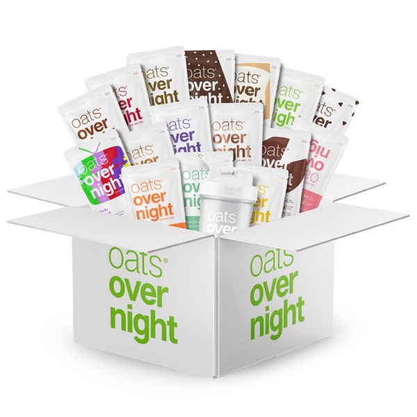 Oats Overnight - Ultimate Variety Pack High Protein, High Fiber
