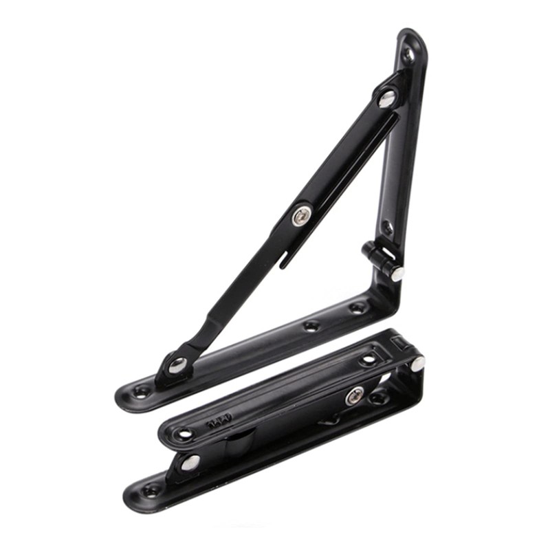 Generic 2 Pack Shelf Brackets 150mm Collapsible Wall Bracket Foldable