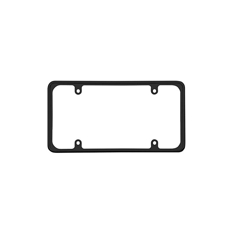 Cruiser Accessories 30650 License Plate Frame - Perimeter, Black