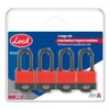 Lock J4CIL Juego de candados impermeables largos 40 mm, llave