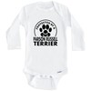 Protected by A Parson Russell Terrier Funny One Piece Baby