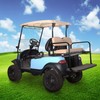 10L0L Golf Cart 4 Panel Mirror,Long Rear View Mirror Universal