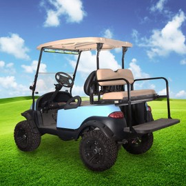 10L0L Golf Cart 4 Panel Mirror,Long Rear View Mirror Universal fit EZGO,Club Car,Yamaha and Other UTV ATV & Truck Vans,Eliminate Blind Spots, 35.8" L