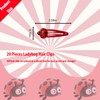 20 Pcs Ladybug Hair Clips - 5cm/1.96inch Animal Snap Barrettes,