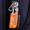 OW-Travel Luggage Locks TSA Approved (2 Pack Orange) 4 Digit