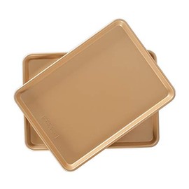 Nordic Ware 43182 Half Sheet Naturals Aluminum Nonstick, 2-Pack