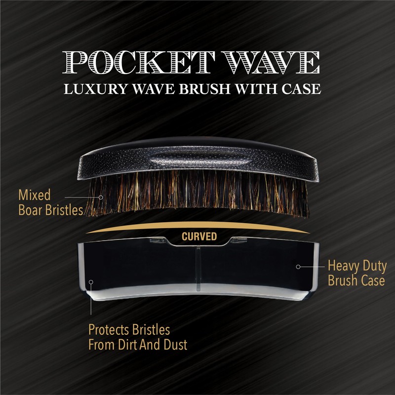 Red by Kiss Premium Pocket Wave Bow Wow Curved Palm