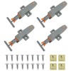 Push to Open Door Catches 4Pcs Hidden Cupboard Lock Non
