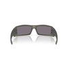 Oakley Men's OO9014 Gascan Rectangular Sunglasses, Matte Transparent Olive Ink/Prizm
