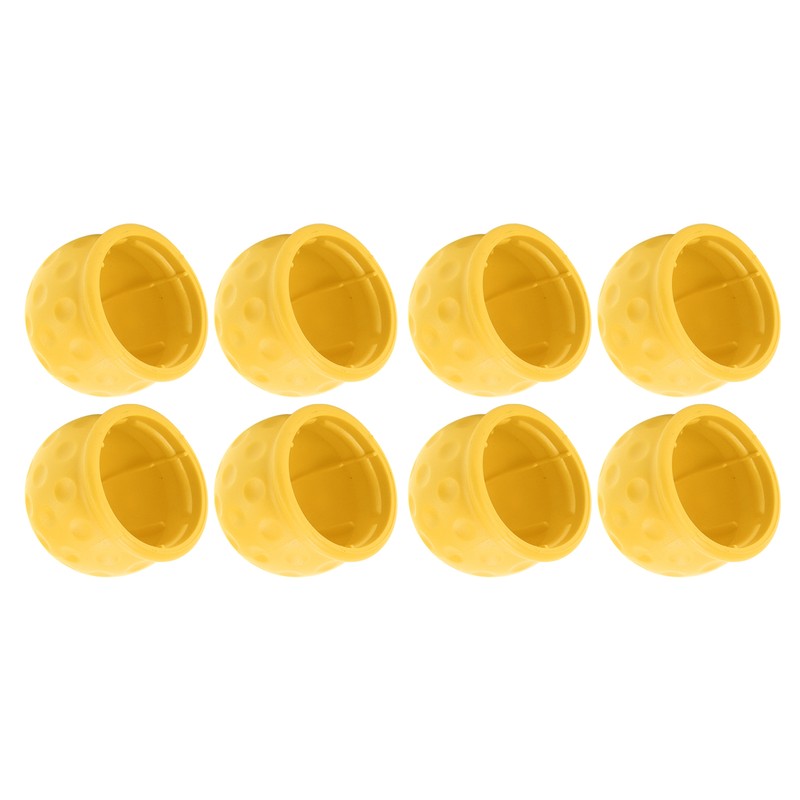 8Pcs Truck Tow Ball Cover 50mm Strong Protection Soft Rugged