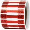 Void If Seal Has Been Broken Or Removed Red Metallic