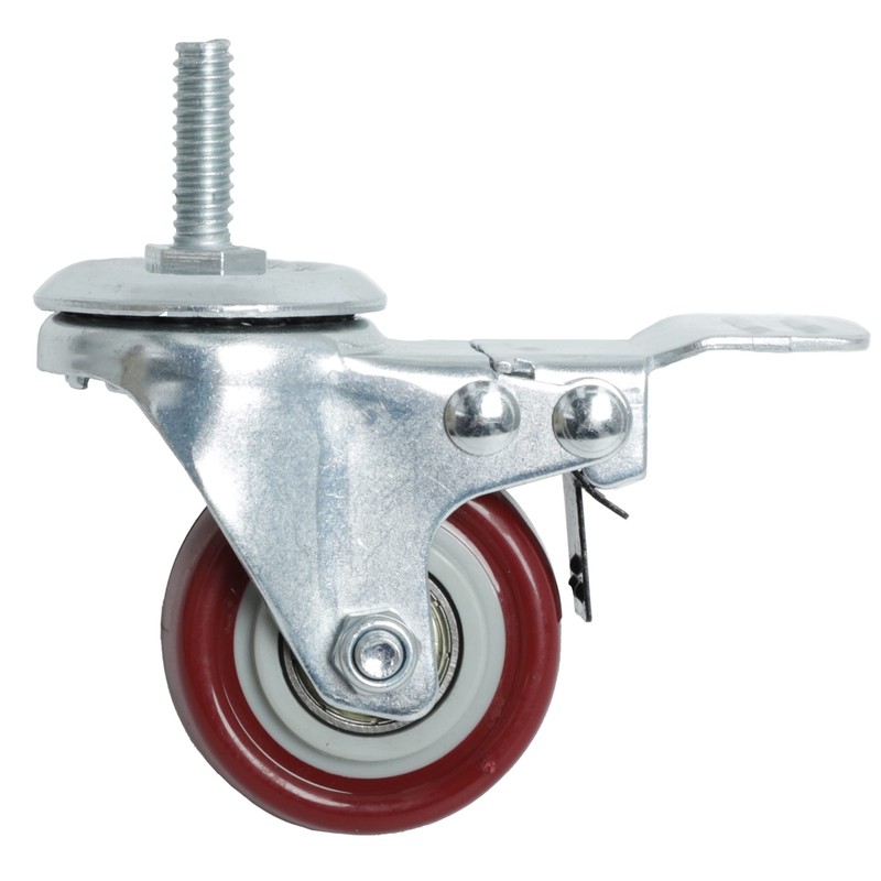 Finnhomy Swivel Caster Wheels 2 Inch Heavy Duty Threaded Stem