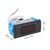 Digital Thermostat 0.1℃ Resolution 0.5℃ Accuracy Dual Display Temperature Controller