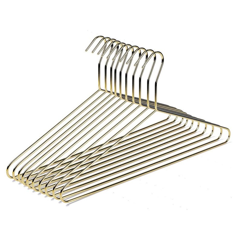 Quality Gold Modern Extra Heavy Duty Metal Hangers – Clothing