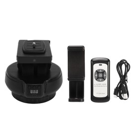 Wireless Remote Control Electric Tripod Head AI Face Tracking Rotating Panoramic Head Smartphone Camera Universal Stabilizer