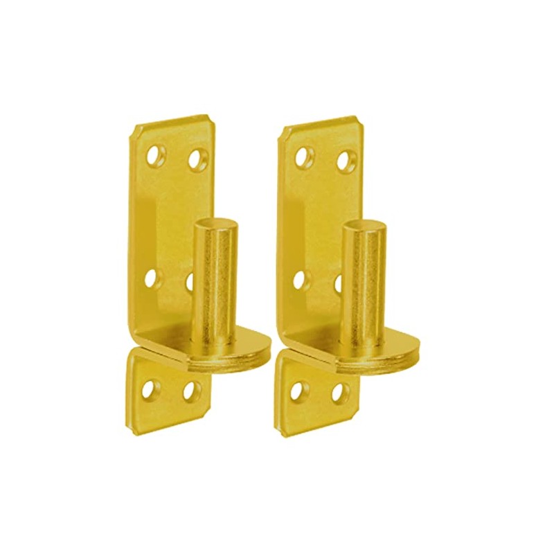 120mm x 40mm x 16mm Heavy Duty Gold Hinge Pin